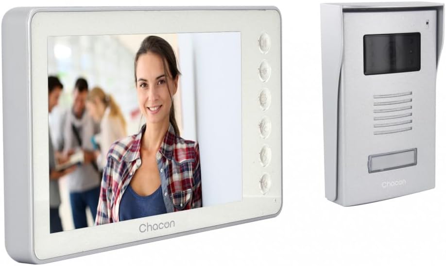7 Zoll Videotelefon, kabelgebunden – Weiss 7" weiss, 7" weiss