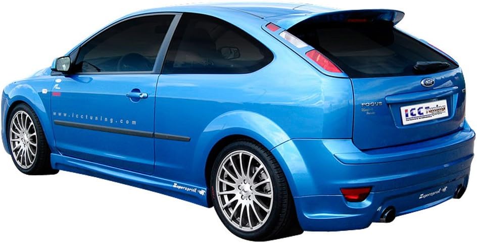 AUTO-STYLE Dachspoiler kompatibel mit Ford Focus II 2005-2011 'WRC Look'
