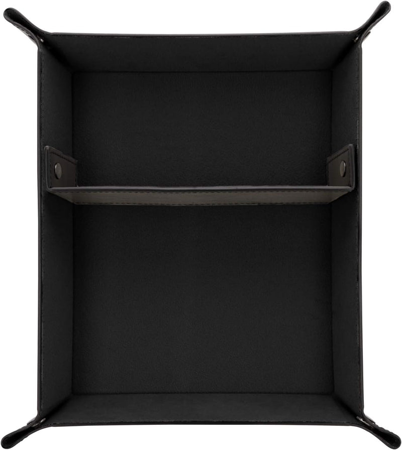 Londo Leder Fernbedienung Organizer und Halter mit Tablet Fach, Fernbedienungshalter - Multifunktion