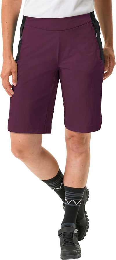 VAUDE Damen Bike Shorts Women's Kuro Shorts 42 Cassis, 42 Cassis