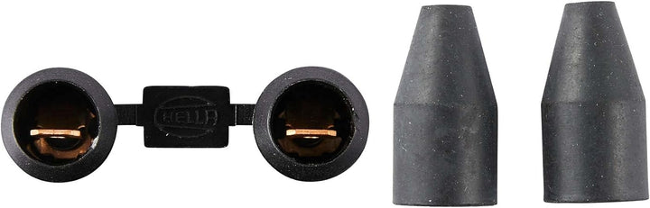 HELLA - Horn - B133 - 12V - 118dB(A) - Frequenzbereich: 375/500Hz - Starkton - Gehäusefarbe: schwarz