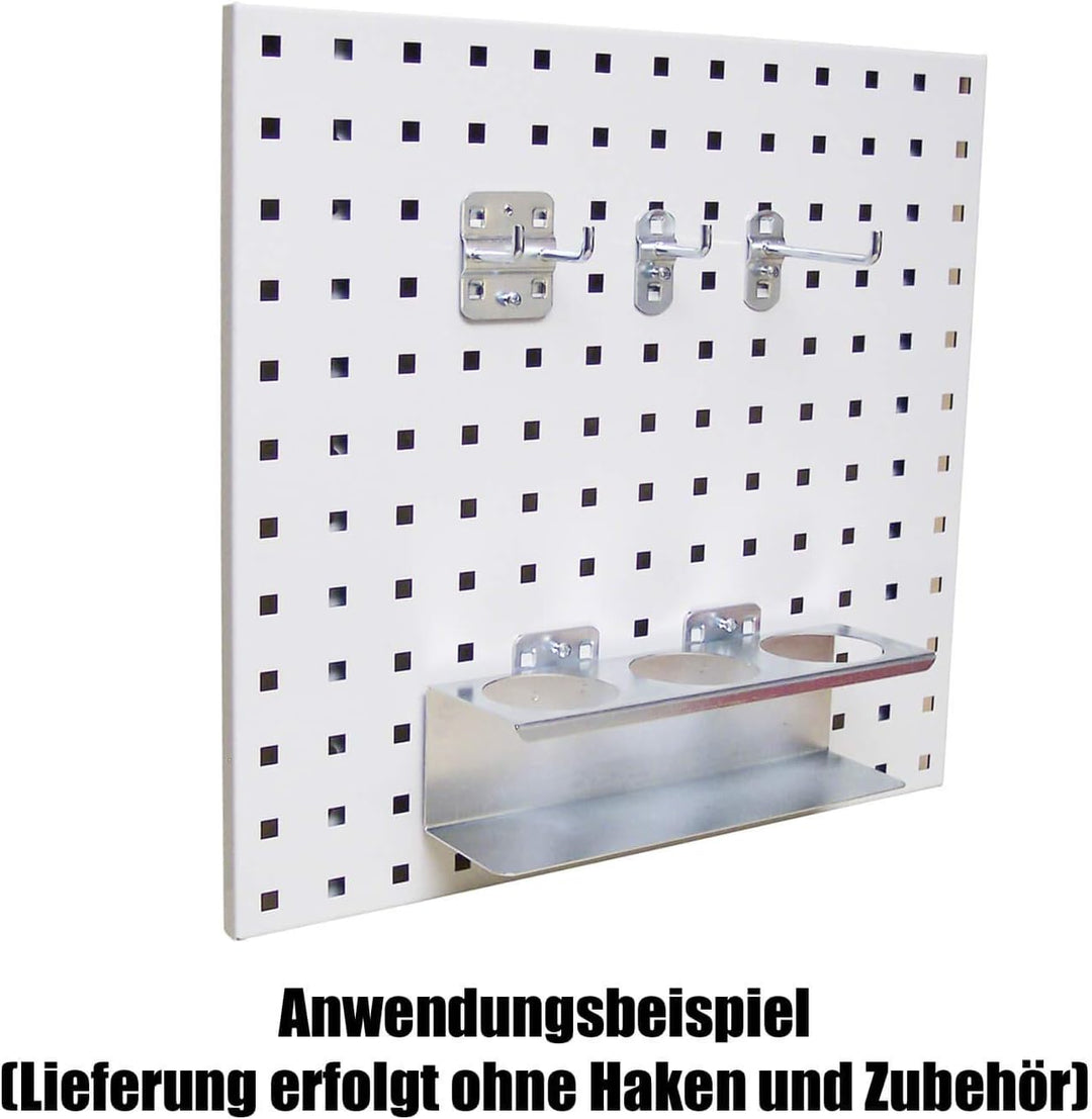 ADB Lochwand Lochwände Werkstattwand Metall Werkstatt Werkzeugwand 493-1975 mm Zubehör, Länge:493 mm