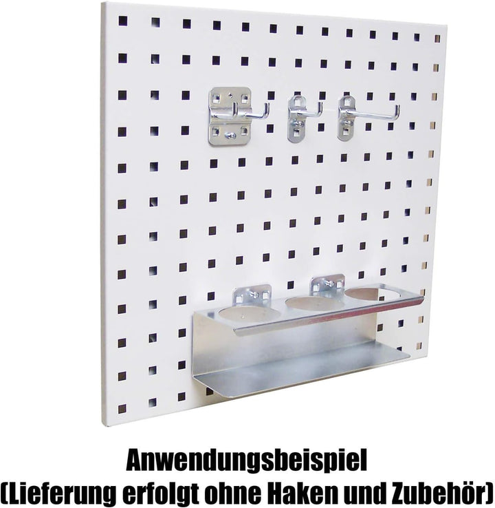 ADB Lochwand Lochwände Werkstattwand Metall Werkstatt Werkzeugwand 493-1975 mm Zubehör, Länge:493 mm