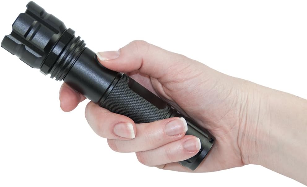 Einstellbarer Fokus LED Taschenlampe PNI Adventure F10 Aluminium 500 lm, Zoombare LED Blitz