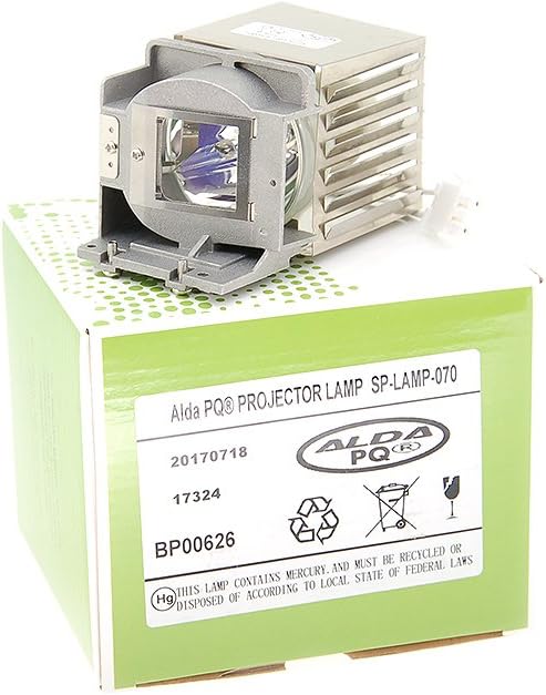 Alda PQ-Premium, Beamerlampe/Ersatzlampe kompatibel mit SP-LAMP-070 für INFOCUS IN122, IN124, IN125,