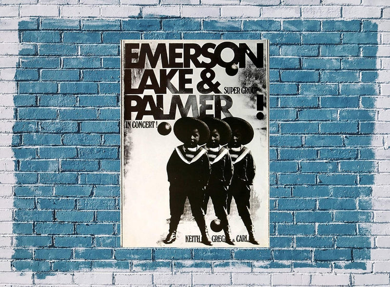 Emerson, Lake & Palmer - Pictures of an Exhibition, Frankfurt 1972 » Konzertplakat/Premium Poster |