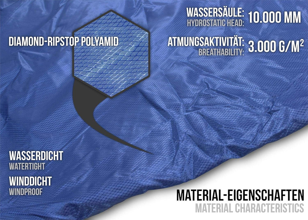 normani Schlafsacküberzug Biwaksack - 100% Wind- und wasserdicht, Atmungsaktivität: 3000 MVP (230 cm