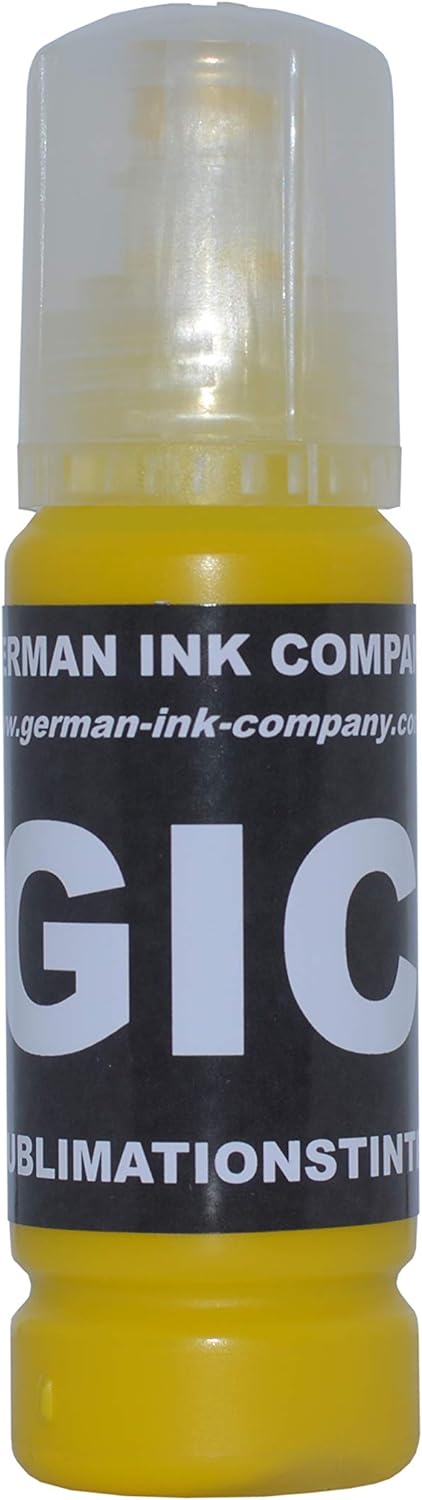 Sublimationstinte für Ecotankdrucker - GIC Starterpack mit 350ml für (102) ET-2700, ET-2750, ET-3700