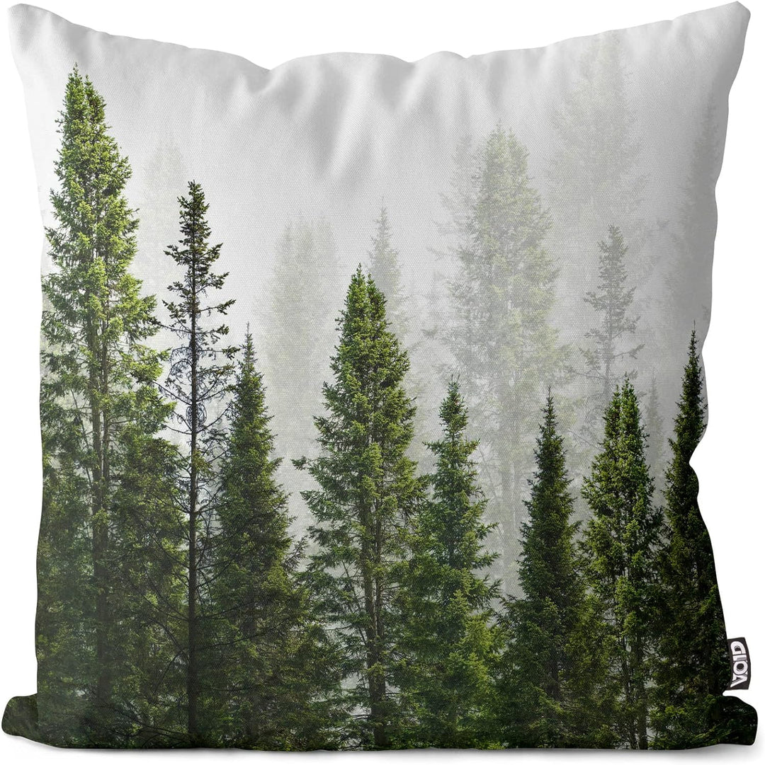 VOID Wald Landschaft Kissenbezug Kissenhülle Sofakissen Kissen Deko Outdoor-Kissen Dekokissen, Kisse