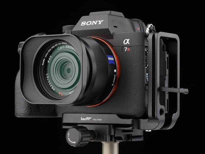 Haoge PSL-A7R4 L Halterung für Sony a7r5 ł7R V a7riv a7r4 A7r4 a9ii E Kamera, 1 Stück integrierte Me