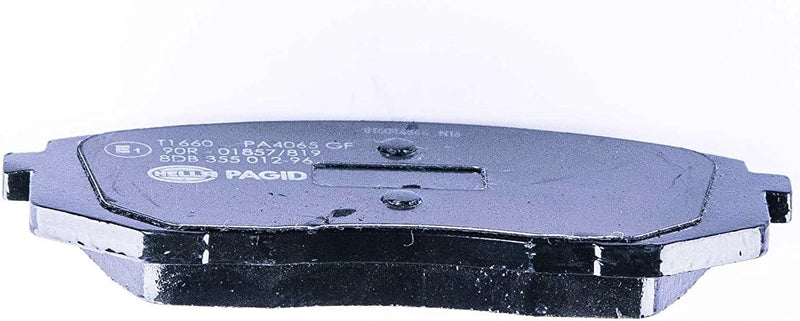 HELLA PAGID 8DB 355 012-961 Bremsbelagsatz - T1660 - Dicke/Stärke: 16.6mm - mit akustischer Verschle