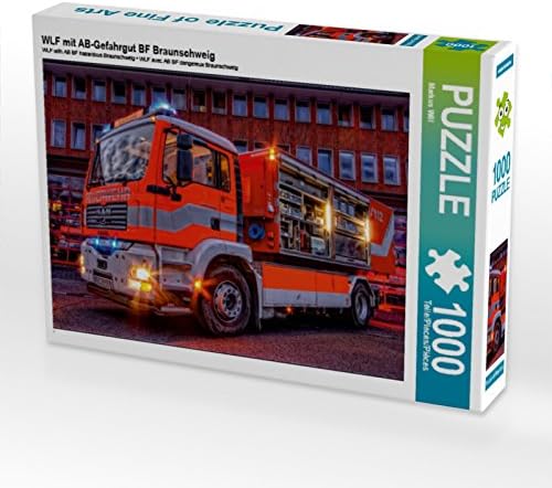 CALVENDO Puzzle WLF mit AB-Gefahrgut BF Braunschweig 1000 Teile Lege-Grösse 64 x 48 cm Foto-Puzzle B