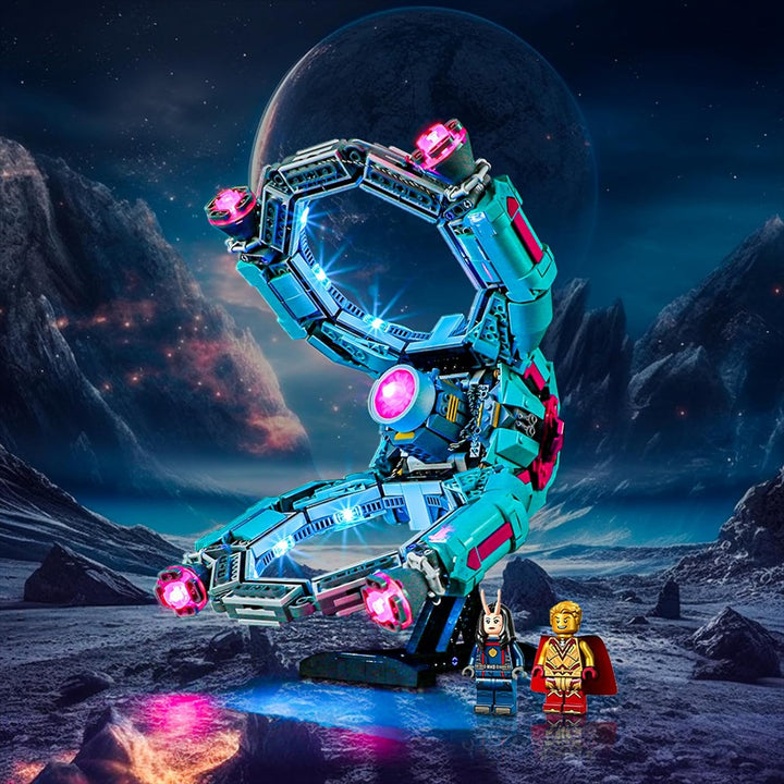 BRIKSMAX 77013 Led Licht für Lego Flucht vor dem Jagdflugzeug - Compatible with Lego Disney Baustein