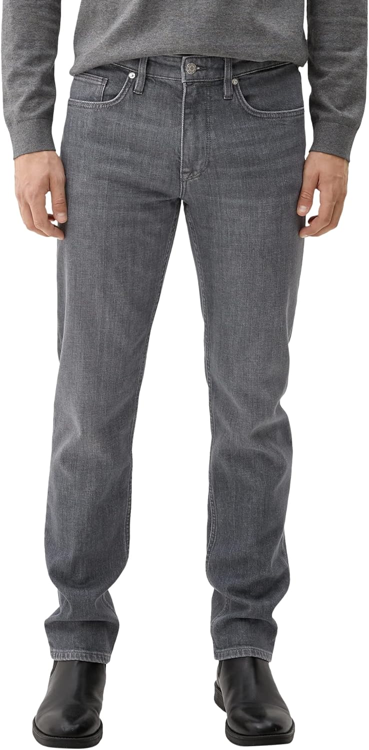 s.Oliver Herren Jeans Hose lang, Fit: Modern Regular 29W / 30L Grey/Black, 29W / 30L Grey/Black