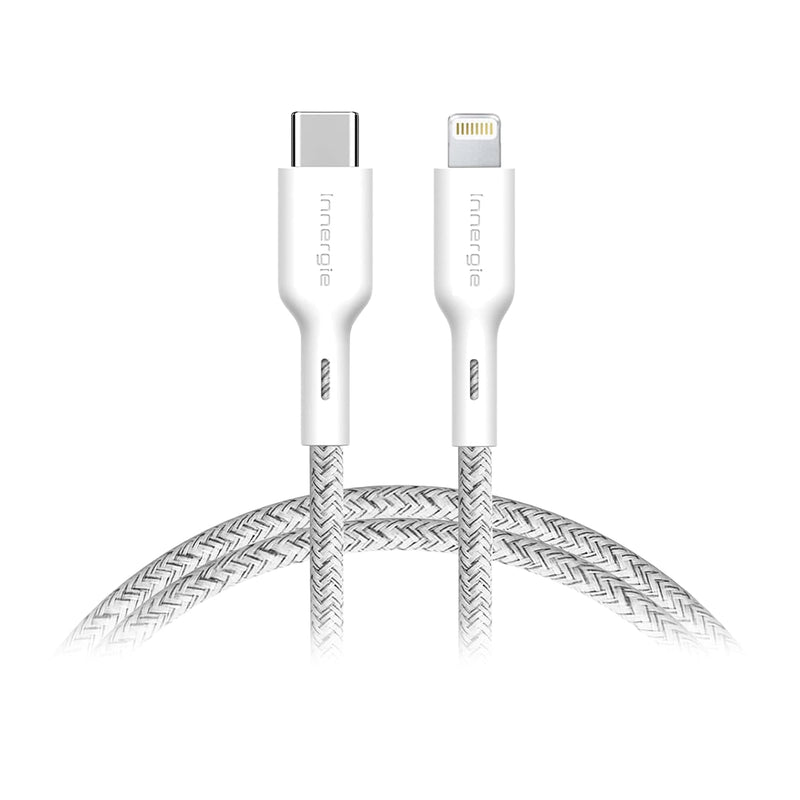 Innergie C-L 1,8 m USB-C auf Lightning Kabel Apple Mfi zertifiziert 3A Schnellladekabel 480 Mbit/s D