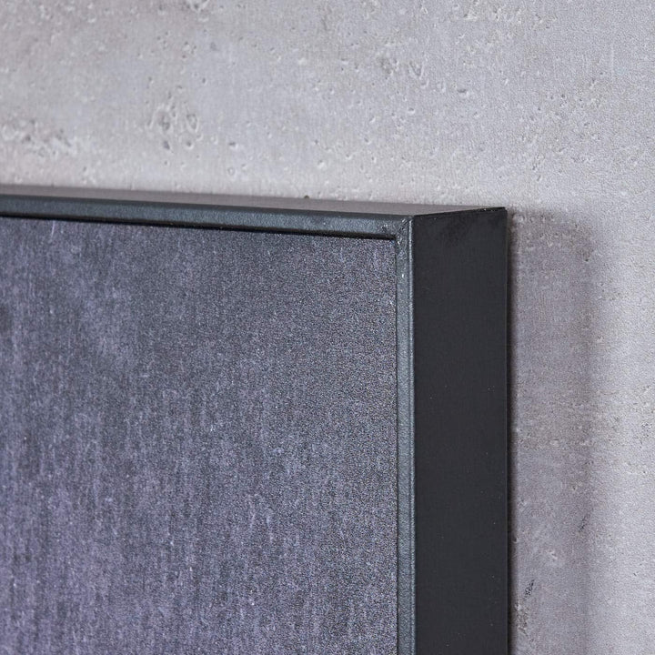 levandeo Wandbild 50x50cm PVC Rahmen Schwarz Küche Kräuter Kräuterpfanne Küchendeko Wanddeko Bild De