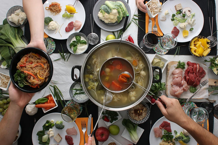 Rotel Mongol Pot 1812CH Küchenzubehör, 2,5 l, 6 Personen, 2,5 l, rund, 1600 W, 370 mm