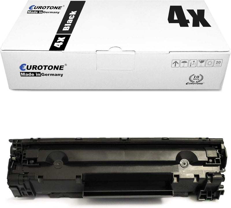 4X Müller Printware Toner kompatibel für Canon MF229dw MF216n ersetzt 737 9435B002 Black 9435B002AA