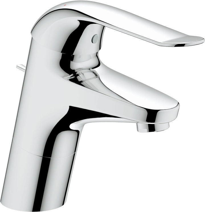 GROHE Euroeco Waschtisch-Einhebelmischer, 120 mm, verchromt 32766000, Silber