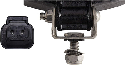 HELLA - LED-Arbeitsscheinwerfer - Oval 90 Gen. II - 24/12V - 5000lm - Anbau/geschraubt - schwenkbare