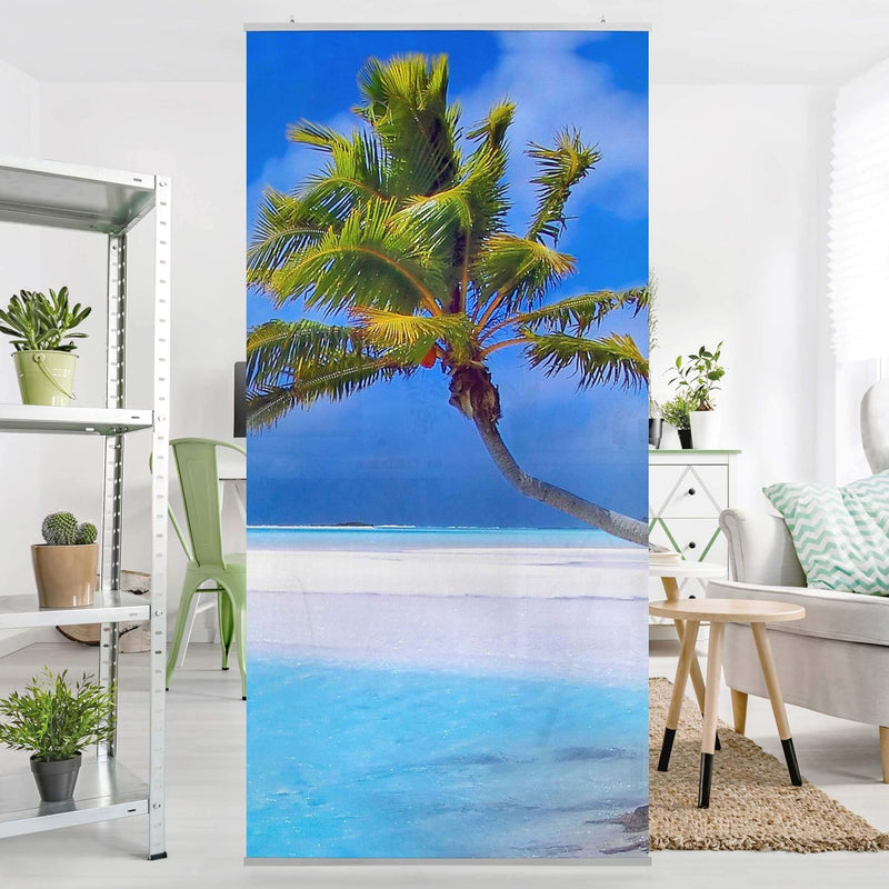 Bilderwelten Raumteiler Tropical Dream 250x120cm inkl. transparenter Halterung 250x120cm incl. trans