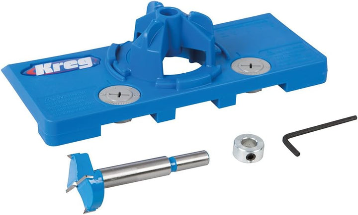 Kreg Bohrschablone für Topfscharniere, 1 Stück, blau, 377224
