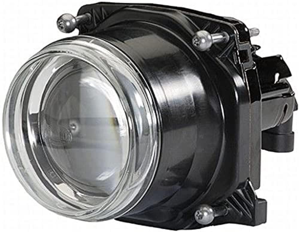 HELLA - DE/Halogen-Hauptscheinwerfer - 90mm Performance - 24V - rund - Einbau - gehärtete Streuschei