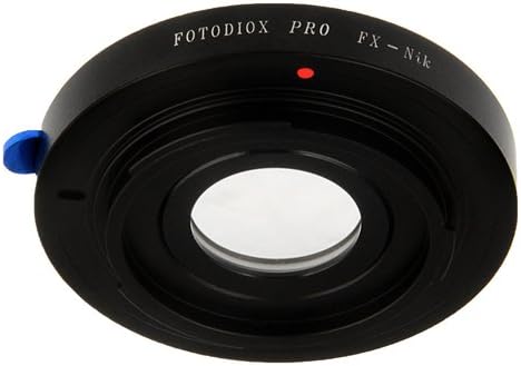 Fotodiox Pro Lens Mount Adapter Compatible with Fujica X-Mount 35mm Film Lenses on Nikon F-Mount Cam