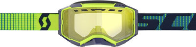 Scott Fury Snow Cross Gelb/Blaue Brille (Yellow/Blue,One Size)