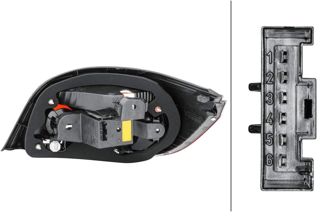 HELLA 2VP 008 679-111 Heckleuchte - Glühlampe - links - für u.a. BMW 5 (E60)