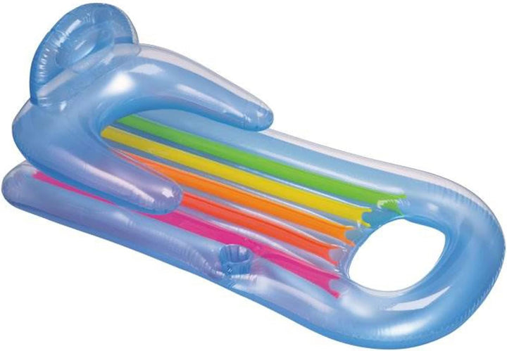 INTEX King Kool Lounge Swimming Pool Lounger with Headrest - Set of 2 (Pair) by Intex