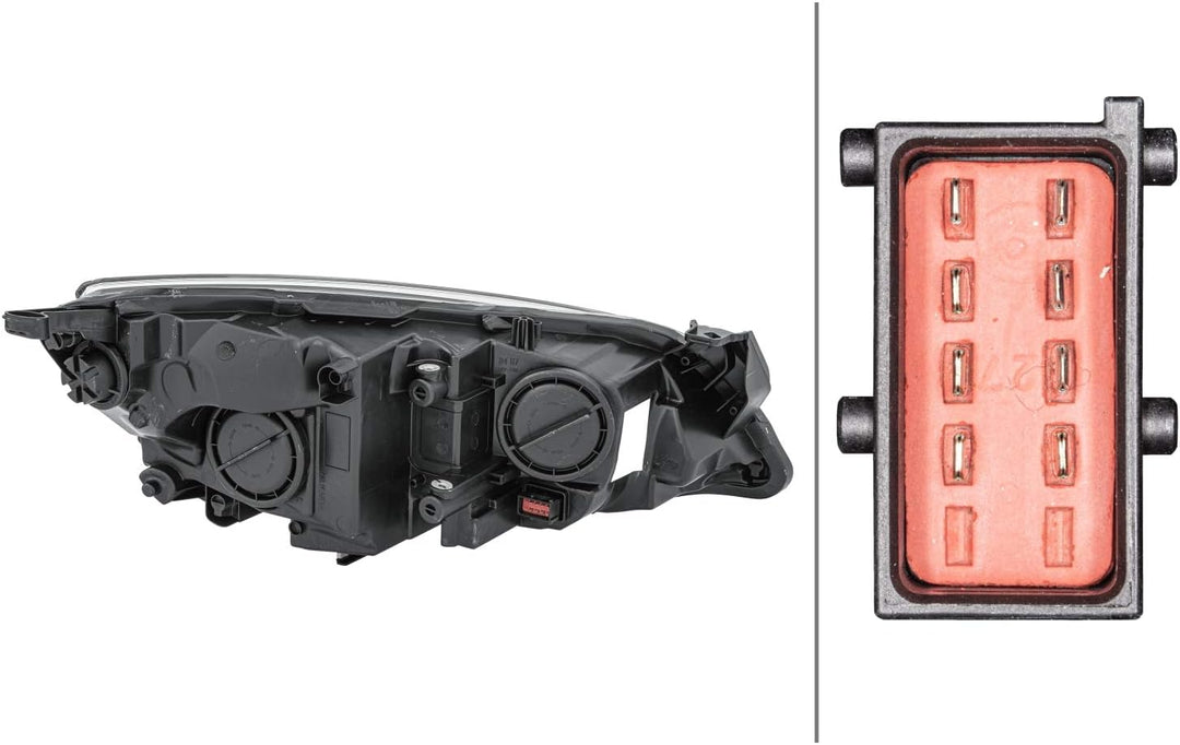 HELLA 1EG 010 011-371 FF/Halogen-Hauptscheinwerfer - links - für u.a. Opel Astra J (P10) - Sport, SX