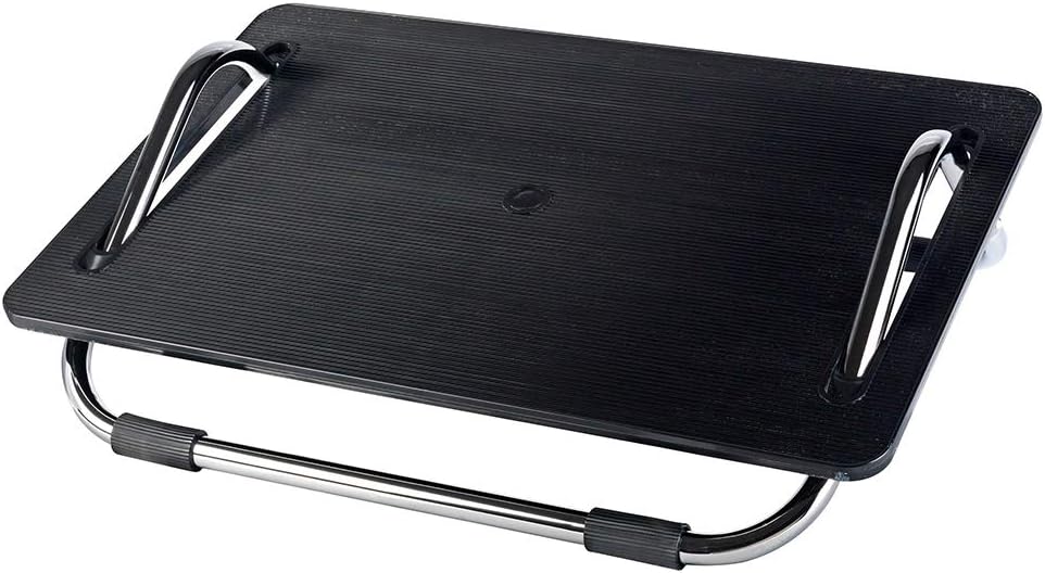IKEA Dagotto Fussstütze, Schwarz, 2 Stück, 49,5 x 38,1 x 14,7 cm Schwarz Pack of 2, 19 1/4 "x 15 "x