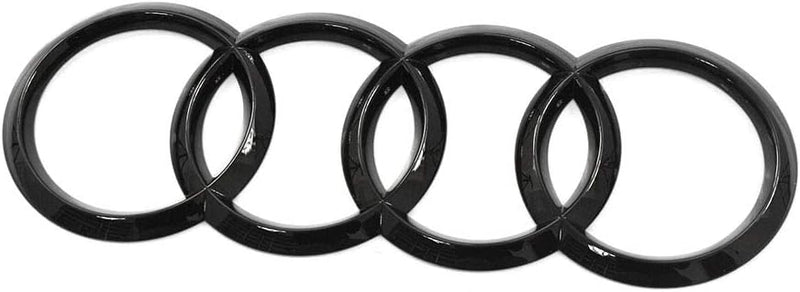 Audi 4K4071802 Ringe Emblem Logo Black Edition Blackline schwarz, für e-tron Sportback