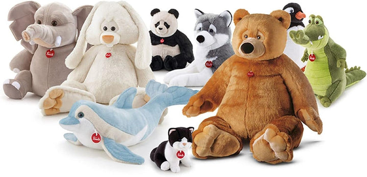 trudi 24762 Klassik Plüschtier Frosch Rita ca. 12 cm, Grösse S, hochwertiges Stofftier mit weichen M