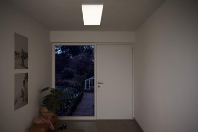 LEDVANCE LED Panel-Leuchte, Leuchte für Innenanwendungen, Warmweiss, Länge: 120x10 cm, Planon Framel