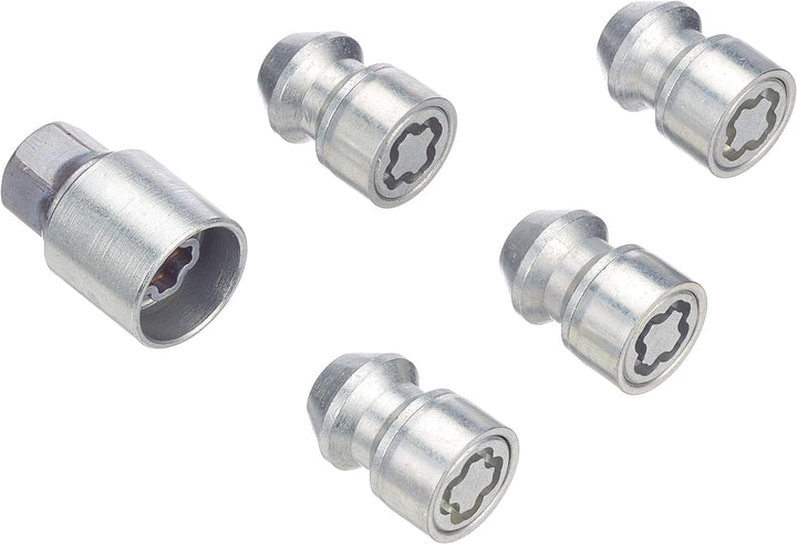 Farad 1-H/E Starlock 1CH. Kode H/E Felgenschloss mit Befestigungsmuttern für Autos