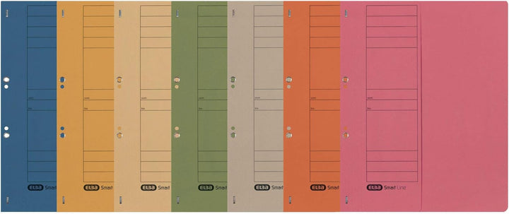 Elba Ösenhefter A4, 1/2 Vorderdeckel, Karton, kfm. Heftung, chamois, 50 Stück chamois halber Vordeck