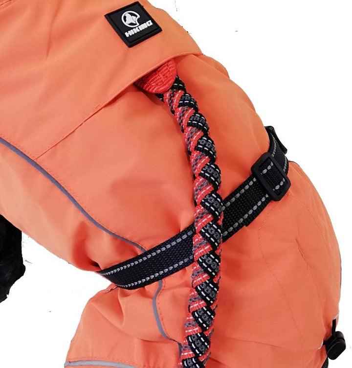 Croci Hiking Hundemantel, wasserdicht, für Hunde, Makalu, feuchtigkeitsregulierendes Futter, Orange,