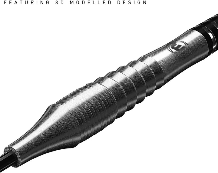 Winmau Sniper Profi Wolfram Steeltip Dartpfeile Set mit Flights und Schäfte 23 g, 23 g