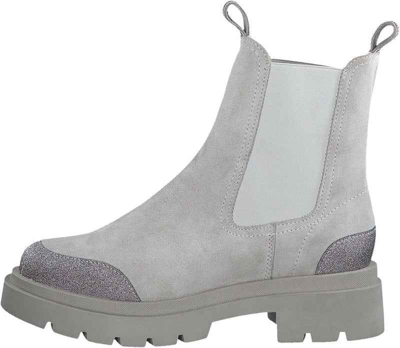 Tamaris Damen 1-1-25941-39 Mode-Stiefel 36 EU Soft Grey, 36 EU Soft Grey