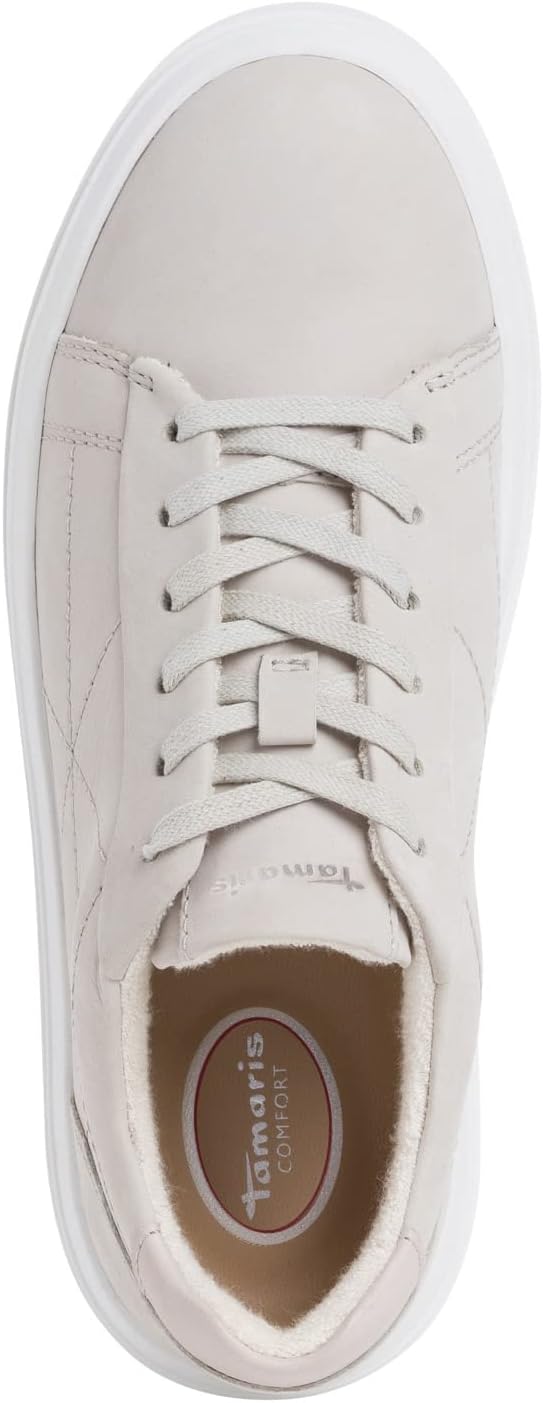 Tamaris Comfort Damen Sneaker 8-8-83716-20 Comfort fit 40 EU Weit Offwhite, 40 EU Weit Offwhite