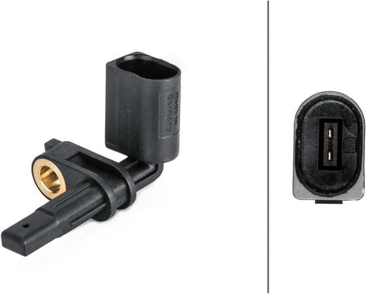 HELLA 6PT 014 495-061 Sensor, Abgastemperatur - 2-polig - geschraubt - Kabel: 440mm