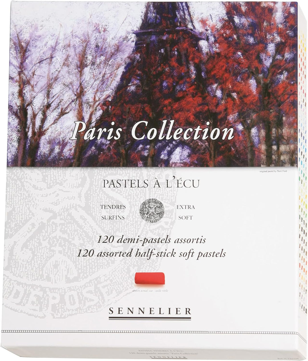 Sennelier Pastels Soft Half ST 120/PKG, mehrfarbig, 120 Stück (1 Stück) 120 stück (1er Pack) mehrfar