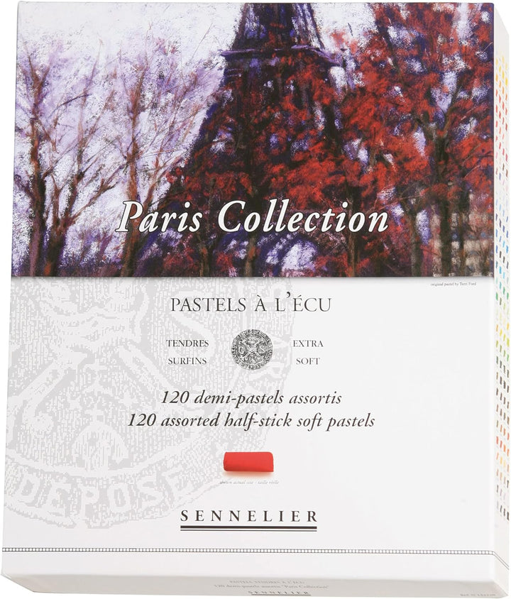 Sennelier Pastels Soft Half ST 120/PKG, mehrfarbig, 120 Stück (1 Stück) 120 stück (1er Pack) mehrfar