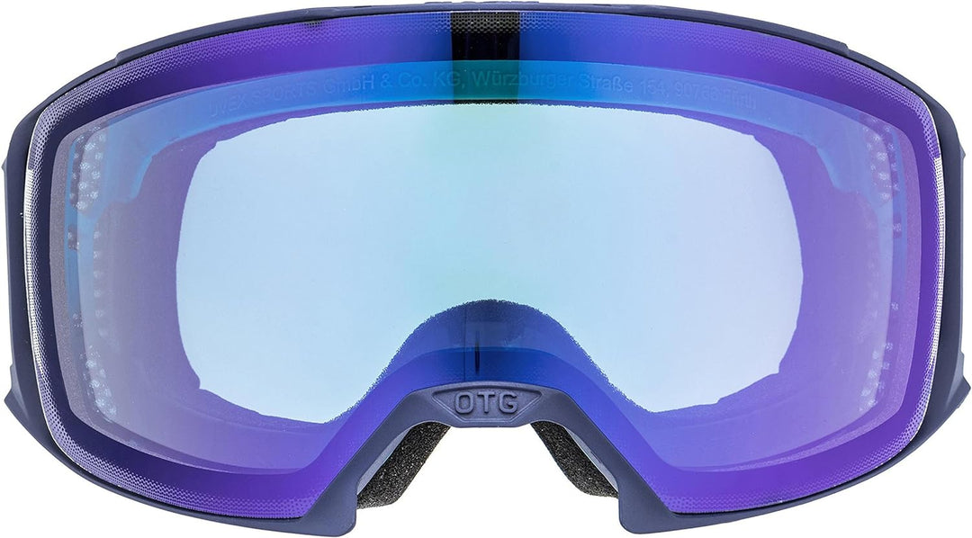 Uvex Unisex Craxx.otg Fm Skibrille Einheitsgrösse Blau, Einheitsgrösse Blau