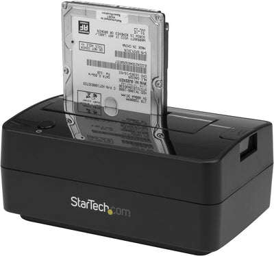StarTech.com 1-Bay USB 3.1 / eSATA auf SATA Festplatten Dockingstation, Externer USB 3.1 (10 Gbit/s)