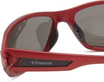 Polaroid Unisex-Erwachsene P7312-33W-JB Sonnenbrille, Rot (Rojo), 63