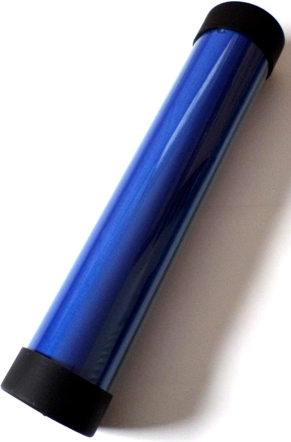 docsmagic.de 5 x Premium Playmat + Tube Big Transparent Blue - 60 x 34 cm - Spielmatte + Transportro