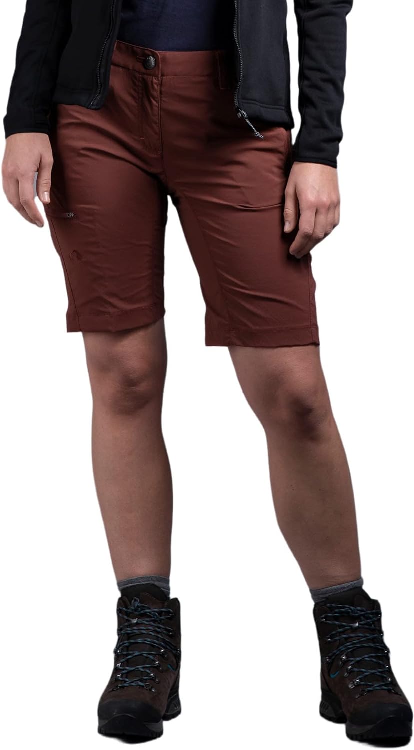 Tatonka W Travel Shorts Rot - Leichte Bequeme Damen Reise und Wander-Shorts, Grösse 42 - Farbe Auber